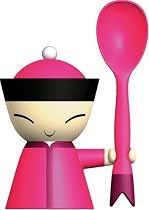 A di Alessi - "Mr.Chin" Egg Cup, Red ASG82R