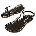 Bernardo Mojo Lux Calf T-strap Thongs Flats Sandals Shoes - Chocolate