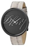 DKNY NY3967 Ladies Big Round Gunmetal Plated Watch with DKNY Logo On Gun Metal Dial