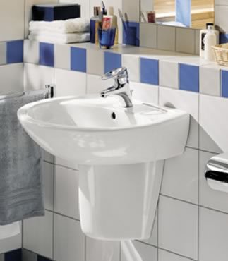Omnia compact Waschtisch 60 cm,weiß