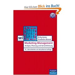 Marketing-Management. Analyse, Planung und Verwirklichung