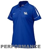 Nike Kentucky Wildcats Ladies Royal Blue Stiff Arm 2008 Coaches Dri-FIT Performance Polo