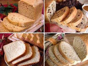 The Weekend Collection: A Collection of Special Weekend Bread Machine Mixes (4 Pack)