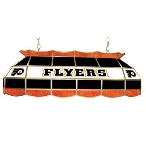 Trademark NHL Philadelphia Flyers Stained Glass 40-inch Lighting Fixture
