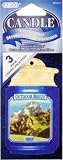 Medo Candle Collection Car Air Fresheners (3 Pk) - Outdoor Breeze Candle