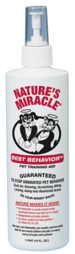 Childrens Toyshop  Pet Supplies : Nature's Miracle Best Behavior Pet Training Aid - 16 oz
