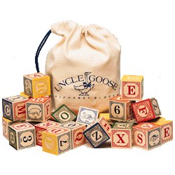 ABC Blocks in Canvas Bag