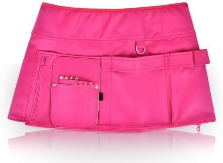 Barber Scissors Belt, Pouch, Skirt/ Strong Synthetic Fabric (Pink)