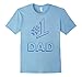 Men's Number 1 #1 Dad T-Shirt