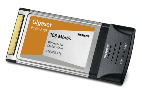 Siemens Gigaset PC Card 108, wireless PCMCIA Card