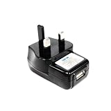 3 PIN 1000mAh USB Power Adapter Mains Charger UK Wall Plug for MP3 players, ipods, iphone 4G, iphone 3G, Apple iPad, Mobile phones, PDA's, Kindle, Tomtom, Navman, Blackberry, Samsung and Digital Cameras etc