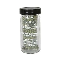 Morton & Bassett Green Peppercorns, .5-Ounce Jars (Pack of 3)