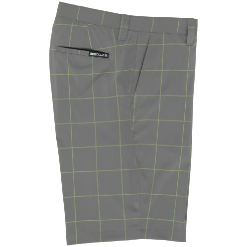 Compare Prices Hollas Mens Grid Shorts 34 34 0 Castlerock Green Glow - feintxtomirew