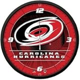 Wincraft Carolina Hurricanes Team Clock - Carolina Hurricanes One Size