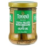 Tonnino Tuna Filets with Oregano in Olive Oil - 6.7 oz
