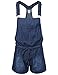MBE Women's Classic Short Overalls & Romper & Dress Top