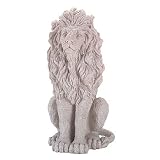 Alabastrite Stone-Finished Sitting Lion
