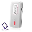CAPDASE au HTC EVO 3D ISW12HT Soft Jacket 2 XPOSE with Screen Guard Crystal Clear, Clear White ソフトジャケット2 XPOSE (クリスタル・クリアー 液晶保護シート 付き) クリアー・ホワイト SJHCX515-P202