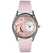 Whimsical Watches Women's S0510005 Ballet Shoes Pink Leather Watch
