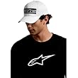 Alpinestars Poly Mesh Men's Flexfit Race Wear Hat - White