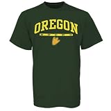 Oregon Ducks Green Mascot Bar T-shirt