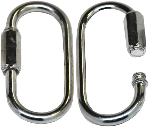 Swing Set Quick Link Spring Clip, Snap Hook, Swing Set Hardware Porch Parachute Clip Play Set Jungle Gym Ny-glide Connector Playground in Backyard
