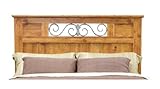 Scotsdale 4/6-5/0 Panel Bed Headboard In Dark Pewter Finish by Standard Fur ....