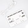 Car Cassette Adapter For MP3,iPod,XM,CD,MD,Sirius