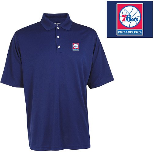 Antigua Philadelphia 76ers Exceed Polo