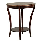 Safavieh Furniture AMH4008A Harrison Beidermeir Round End Table,