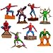 Spider-man - Spiderman Buildable Capsule Toys set of 8 vending toys