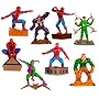 Spiderman Buildable Capsule Toys set of 8 vending toys