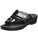 Helle Comfort Women's Tatum Thong.Black
