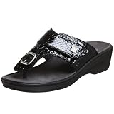 Helle Comfort Women's Tatum Thong.Black