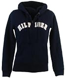 Tommy Hilfiger Womens Full Zip Hooded Logo Sweatshirt