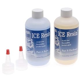 Ice Resin Jewelers Grade Clear Casting Epoxy Resin 16 oz Refill Kit