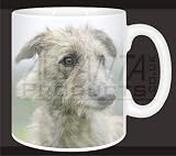 Rough Coated Lurcher Dog Coffee/Tea Mug