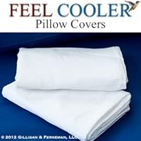 Cooling Pillow Cover - By Feel Cooler® - 30 Day Return Guarantee.