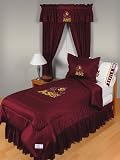 Arizona State Licensed Locker Room 4 Piece Twin Comforter / Sheet Set