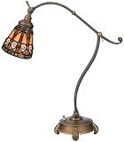 Ava Collection Vintage Bronze Tiffany Table Lamp - QUZ-TFAV151K