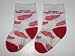 DETROIT RED WINGS Team Logo Cotton Baby Booties