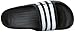 adidas Duramo Slide Sandal,Black/White/Black,12 M US