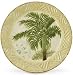 Hawaiian Ceramic Dinner Plate Manila Palm