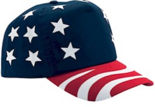USA Flag Stars and Stripes Cap by 