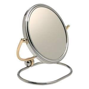 Jerdon MC229CG 7X Magnification Folding Travel Mirror