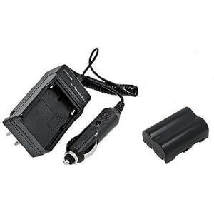 Digital Replacement Battery PLUS Mini Battery Travel Charger for Specific Digital Camera and... by amsahr