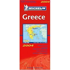 Carte routi�re : Gr�ce, N�11737