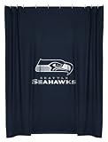 Seattle Seahawks COMBO Shower Curtain & Valance/Drape Set (Drapes Size 82 X 84) - Decorate Your Shower and Bathroom Window & SAVE ON BUNDLING! at Amazon.com