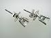Diamond Earrings .85carat White Gold