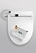 TOTO SW564T694#11 Washlet S400 Toilet Seat - Elongated Model for Ultimate Toilets, White